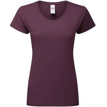 Fruit Of The Loom Camiseta Iconic para mujer