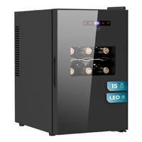 cecotec vinoteca bolero grandsommelier 1550 coolcrystal bodega para 15 botellas temperatura ajustable de 5-18c