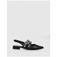 kamome trends zapatos bajos zapato cinzia negro para mujer