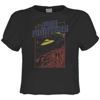 amplified clothing camiseta manga larga flying saucers para mujer
