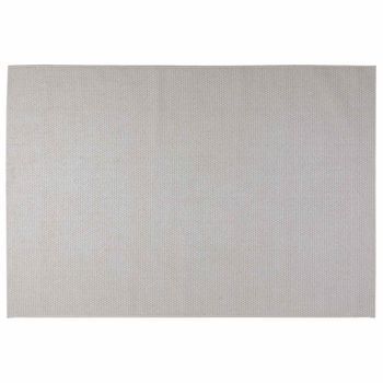 Alfombras De Área Rectangular Lugo Crema 170 X 120 Cm Poliéster