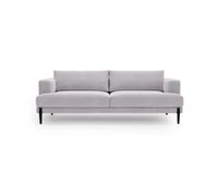 sofa 3 plazas fijo deluxe color gris