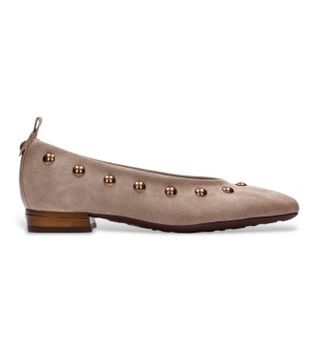 Hispanitas para mujer. HI265058 Zapatos de Piel Oslo taupe (41), Plano, Ninguno, Casual