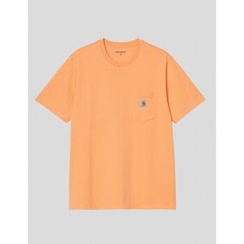 Carhartt Camiseta CAMISETA POCKET TEE GENTLE ORANGE para hombre