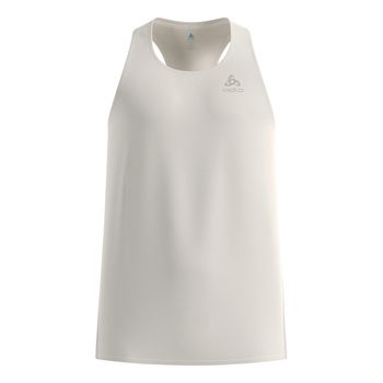 Odlo Zeroweight Chill-Tec Camiseta de running Hombres-crema