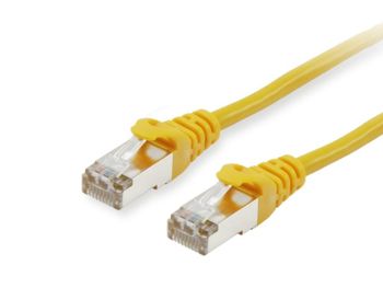 LATIGUILLO APANTALLADO S/FTP CATEGORIA 6 LIBRE HALOGENOS 15M COLOR AMARILLO EQUIP P/N 605568