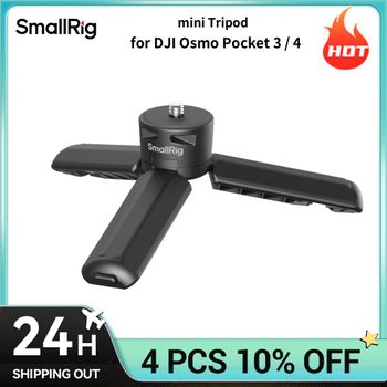 Trípode de cámara pequeño SmallRig para DJI Osmo 4 Pro / Pocket 4 / Pocket 3 / Action 6/5 Pro para cámaras de acción, carga 500g 6049