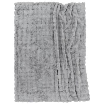 Manta suave Arnia gris  200x240 cm