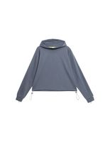 sudadera 4f gris mujer