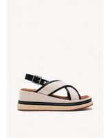 de gioseppo gioseppo sandalias con cuna belligan 74265 beige y detalles multicolor