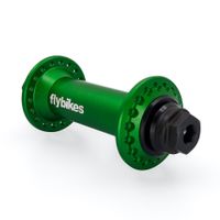 fly classic front hub flat green