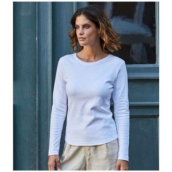 Tee Jays Camiseta manga larga Interlock para mujer