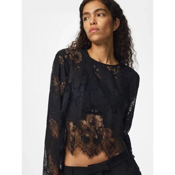 Pieces Blusa 17170728 NORINNE-BLACK para mujer