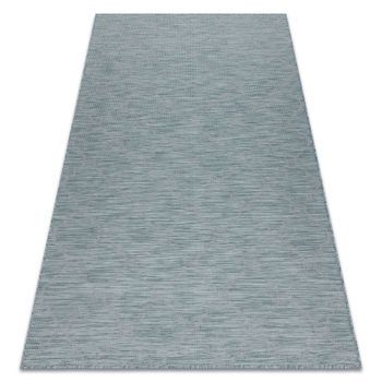 Alfombra Sisal Patio 3069 Espaldera Marroquí Tejido Plano - Turquesa 155x220 Cm