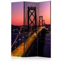 biombo - charming evening in san francisco 135x172 cm