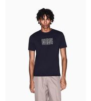 ax armani exchange para hombre xm002784af10356ub101 camiseta premium marino m casual algodon manga corta