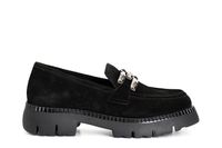 mocasin de mujer en ante con bocado black 37