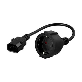 PowerWalker Cable Adaptador IEC a Schuko 20cm