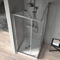 angular de ducha puerta plegable  puerta corredera s300 65 cm