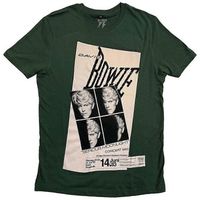 david bowie tops y camisetas concert 83 para mujer