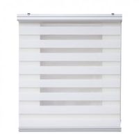 estores noche y dia premium estor enrollable con acabados de aluminio premium blanco 160 x 250 cm