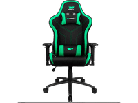silla gaming - drift dr110tela reposabrazos 4d alta transpiracion hasta 150 kg verde
