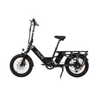 bicicleta electrica pixar plus7 500w 48v 10ah fat tire negra