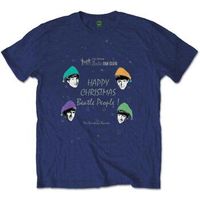 the beatles tops y camisetas happy christmas para mujer