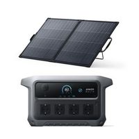 kit estacion de energia anker solix c2000 gen 2  panel solar bifacial 200 w 2048 wh
