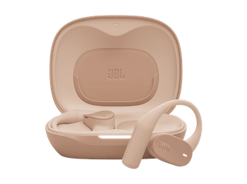 Auriculares conducción de aire - JBL Sense Lite, Autonomía 32 h, IP54, OpenSound, 4 micrófonos, Beige