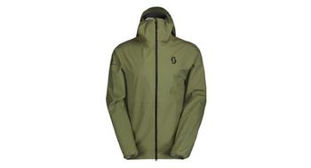 Chaqueta scott explorair light 2 5l waterproof verde  hombre