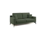 prestige sofa moderno en microfibra desmontable 206 cm verde