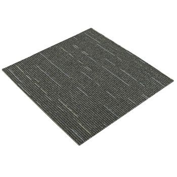 Azulejo De Alfombra Rayado Verde Claro 50 X 50 Cm 36 Uds. Vidaxl