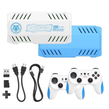[128G] X10 Pro 10000+ Juegos Consola de Juegos para TV 4K UHD Soporte de Salida HD 51 Emuladores Conectar y Jugar Palanc
