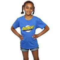 the big bang theory camiseta bazinga para nina