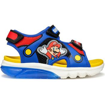 Geox Sandalias j55mxd royal_red para niño