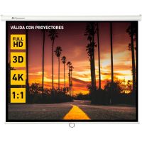 phoenix pantalla de proyector manual 100