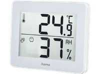 estacion meteorologica - hama th-130 digital temperatura y humedad interior blanco