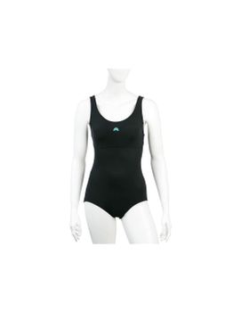 Bañador de Natación Aquarapid Costume Intero Mujer Negro