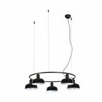 lampara colgante tatawin s metal 5 luces