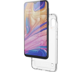 Samsung Galaxy A10 Case and Invisible Shield Glass - Clear, Transparent