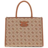 guess bolso de mano bolsos de mano neda hobo shoulder b latte logo para mujer