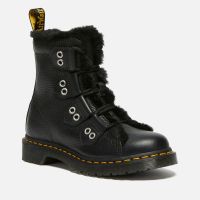 dr martens womens 1460 lace to toe leather boots - uk 4