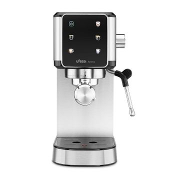 Cafetera Espresso Ufesa Arona 1L 20 bares Thermoblock Panel táctil Vaporizador