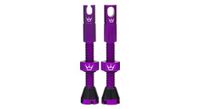 valvulas sin camara de 60 mm peaty  39 s x chris king mk2 purpura