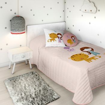 Colcha Bouti Reversible Mil Una Noche Cama 105