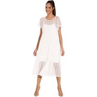 lisca vestidos maxivestido de verano manga corta rimini para mujer