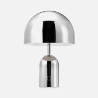tom dixon bell portable lamp led - silver