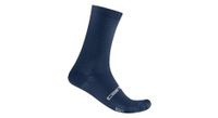 calcetines castelli espresso 18 azul