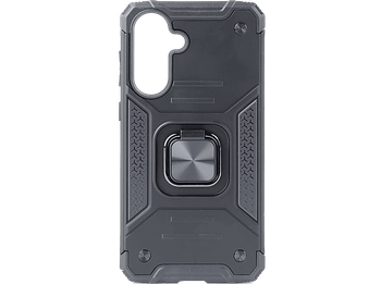 Funda móvil - ISY ISC-6111, Samsung Galaxy A36/A56, Resistente al agua y golpes, Soporte Plegable Integrado, Negro